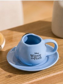 Resim Lcw Home Karışık Eeyore Baskılı Seramik Kahve Fincanı 100 Ml Mavi 