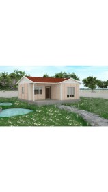 Resim Sismik Prefabrik 49 M2 Prefabrik Ev 