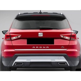 Resim Seat Arona Krom Bagaj Alt Çıtası 2017 Ve Üzeri Paslanmaz Çelik 