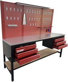 Resim dorf 6 Çekmeceli 2 Metre Takım Tezgahı 