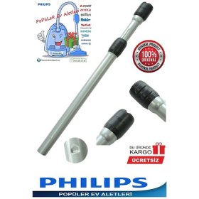 Resim Philips Uyumlu Marathon Ultimate Cp0291 Çelik Teleskopik Süpürge Borusu 