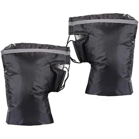 Resim Hightower Siyah 2'li Motosiklet Tutacak Eldiveni Rüzgar Geçirmez Isıtmalı Kışlık 