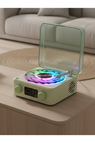 Resim KREUZER Led Işıklı Retro Pikap Bluetooth Hoparlör 