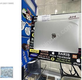 Resim İkinci El MACBOOK AİR 13 İNC 2018 HATASIZ SIFIR GİBİ BARIŞ TELEKOM'DA 