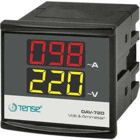 Resim Tense Dav-72d Dijital Voltmetre-Ampermetre 1-100a 