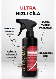 Resim Yüzey Arındırma Ve Seramik Koruma Seti - Demir Tozu Sökücü 500ml + Ultra Hızlı Cila 500ml 