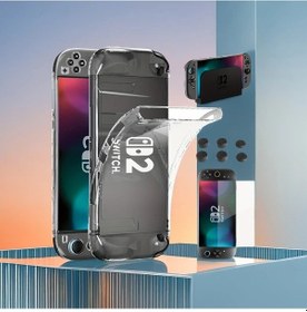 Resim Sunshine022 Nintendo Switch 2 Kılıfı 4k Hd Ekran Koruyucu 6 Oyun Başlığı Tpu Set 