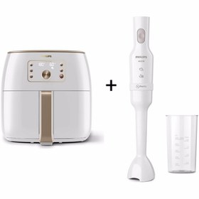 Resim Philips Airfryer Smart Sensing Star White Aksesuar Hediyeli+ Blender Hediyeli 