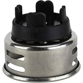 Resim Pak Keeney 878PC Paslanmaz Çelik Junior Duo Sepetli Lavabo Süzgeci, 5 cm Veya 5-1/2 Inç Açıklıklara Uyar, Parlak Krom 