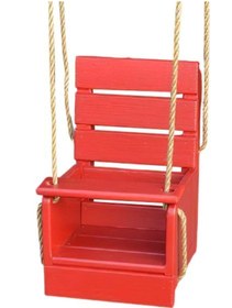 Resim Bamena Wood Lawn Ahşap Salıncak 