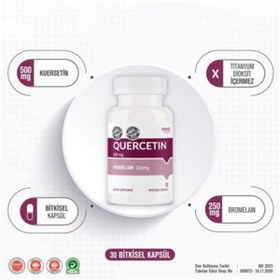 Resim Smartcaps Quercetin 500 mg 30 Kapsül 
