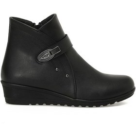 Resim Polaris 162294.z5pr Siyah Kadın Dolgu Topuk Bot 000000000102053890 Siyah 