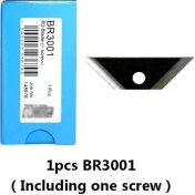 Resim Mingjin Shop 1 1 Adet BR3001 Stili R R R Noga Metal Parçaların Iç Dış Köşelerini Çıkarmak Için Çapraz Delikli Çapak Kazıyıcı Düzeltici BR1001 BR2001 BR3001 (Yurt Dışından) 