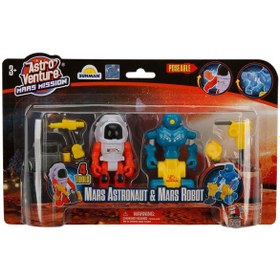 Resim Playmind Astro Venture Mars Mission: Mars Astronaut & Mars Robot - Standart / Standart 