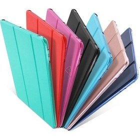 Resim Apple Uyumlu iPad 7. 8. 9. Nesil 10.2" PU Deri Smart Standlı Kılıf 