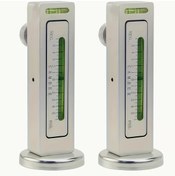 Resim Willowhaven 2 Adet Plastik Manyetik Seviye Aleti - Metrik İmperial Ölçekli Ayarlanabilir Düzeltici 