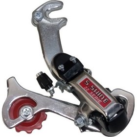Resim Bisiklet Arka Aktarıcı/Attırıcı Kulaklı/Braketli Ty22 Model Gri 