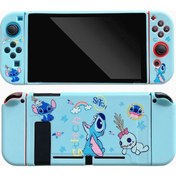 Resim Nintendo Switch Oled İçin Stitch Anti-damla Koruyucu Kılıf 