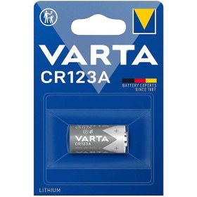 Resim Varta Cr123a 3v Lityum Pil Tekli Uzun Ömürlü Yüksek Performanslı Pil 