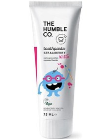 Resim Humble Toothpaste Kids Strawberry Diş Macunu 75 ML 
