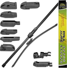 Resim Peugeot 3008 2009-2016 2'li Ön Cam Sileceği Sağ Sol Silecek Takımı Aparatlı Silecek 