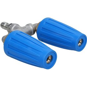 Resim Hallow Mavi Basınçlı Yıkama Makinesi Turbo Nozulu, 360 Dönen Çift 