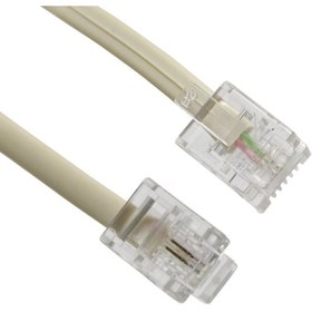 Resim 15 M Hazır Uçluklu Telefon Hat Kablosu 