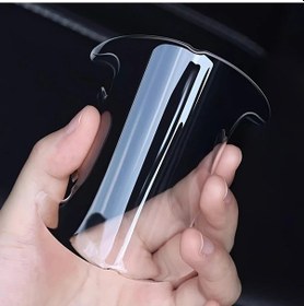 Resim Dashanshop 8 Adet Kapı Tutacak Sticker Koruyucu Dekoratif Araç Kapı Kolu Kılıfı Pu 