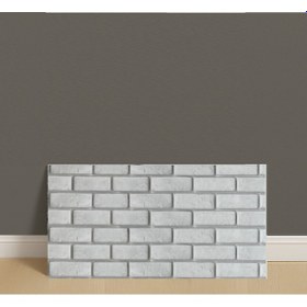 Resim Brano Kendinden Yapışkanlı Duvar,banyo,tezgah Arası Kaplama 30 X 60 Cm Beyaz Taş 