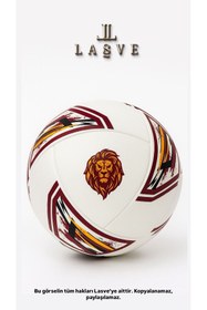 Resim Galatasaray 2025 ÖZEL SERİ LİSANSLI ASLAN DESENLİ GALATASARAY NEWFORCE FUTBOL TOPU NO:5 