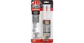 Resim Jb Weld Demir Dolgulu Epoksi Şırınga Yapıştırıcı 25ML. 