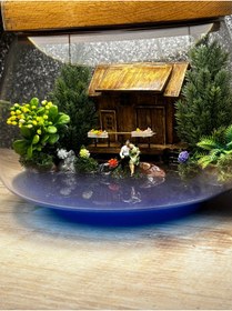 Resim Gizli Bahçeler ABAJUR TERARYUM EVİM 