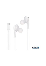 Resim Akg Type-c Mikrofonlu Kablolu Kulaklık Beyaz 