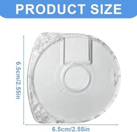 Resim XPEX 4 adet şeffaf UMD Psp kılıf oyunları kılıfları koruyucu kılıf PSP 1000 2000 3000 UMD oyunları ve filmler için yedek 