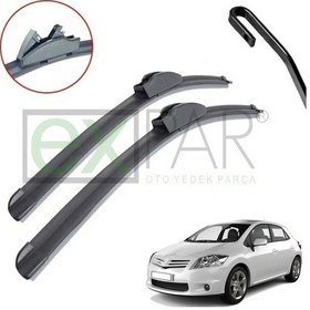 Resim Toyota Auris Ön Cam Silecek Süpürgesi Takımı 2007 - 2012 Model Auris Ön Silecek Sağ Sol 