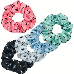 Resim 1/2/3/5 adet Gimnastik Dans Saç Bağları - Kaymaz At Kuyruğu Tutucuları Güvenli Tutuşla, Pastel Pembe/Mavi/Siyah/Beyaz, Bale, Gimnastik, Dans Pratiği İçin - Tüm Mevsim Saç Stil Aksesuarları Kadınlar ve Kadınlar İçin, Gimnastik Aksesuarları 