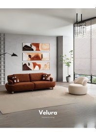 Resim Elegance 3+1 Koltuk Takımı & Oturma Grubu Bordo 