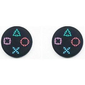 Resim Geometri Dizayn Ps3-ps4-ps5 -xbox 360-xbox S-xbox X Uyumlu Analog Koruyucu-2 Adet Siyah 