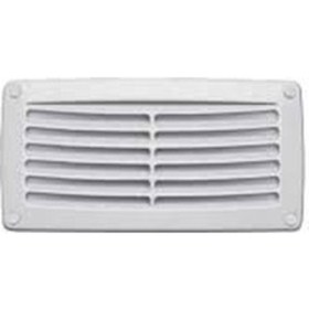 Resim Plastik Izgara Havalandırma. Beyaz Ebat 206X106Mm Mm 