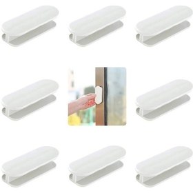 Resim Sürgülü Kapılar, Pencereler Ve Cam Kapılar İçin Kendinden Yapışkanlı Kulplar - Aksesuarlar 