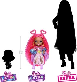 Resim Barbie Extra Mini Bebekler HGP62-HPB19 