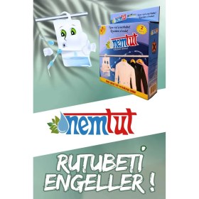 Resim Nemtut Nem Tutucu ve Alıcı Rutubet Giderici ve Önleyici Korozyon Önleyici Koku Giderici 2 kg 2 Kutu 4 Paket 