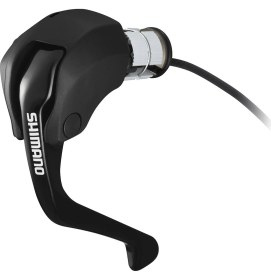 Resim SHIMANO Ultegra DI2 ST-R8060 2 Vites TT Bisiklet Sol Vites-Fren Kolu 