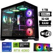 Resim Xaser Lexus x20 i9 14900KF 32GB DDR5 Ram 1TB M.2 NVMe SSD 8GB RTX4060 Masaüstü Oyuncu Bilgisayarı 