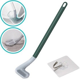 Resim Golf Tasarımlı Silikon Wc Klozet Mutfak Temizlik Fırçası Kanca 4832 