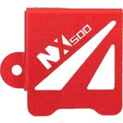 Resim Dashanshop Honda Nx500 Nx400 2023-2025 Kırmızı Yan Sehpa Genişletme Pedi 