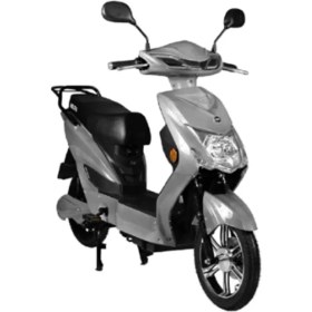 Resim Volta M.vsx Gümüş Gri Elektrikli Motorlu Bisiklet 16 inç Jantlı Katlanamaz Tasarım 