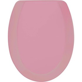 Resim Rona Pembe Tisa ThermoPlast Standart Klozet Kapağı (Alttan Monte) 
