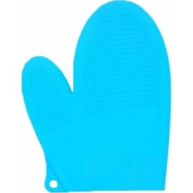 Resim Pratik Mağazam Fırın Eldiveni Silikon Kaymaz Su Geçirmez Yanmaz Silikon Eldiven - Dev Boy 