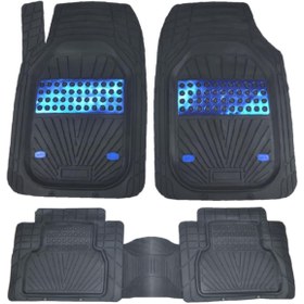 Resim OtoLine Honda Cıvıc 2006-2012 Icon Mavi Oto Paspas Seti 